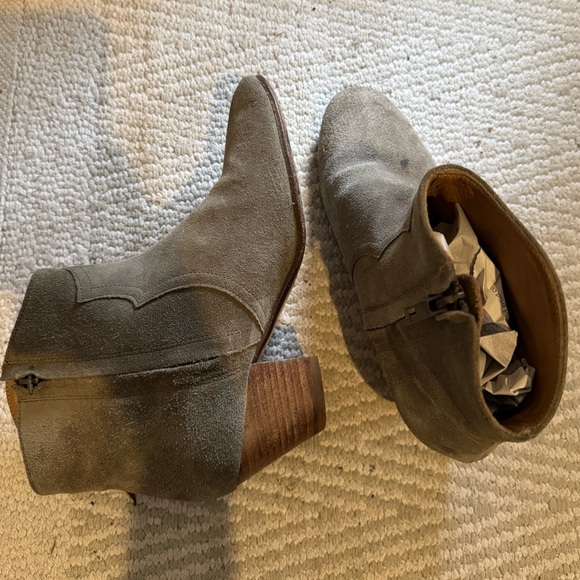 ISABEL MARANT Étoile The Dicker suede ankle boots - Picture 3 of 5